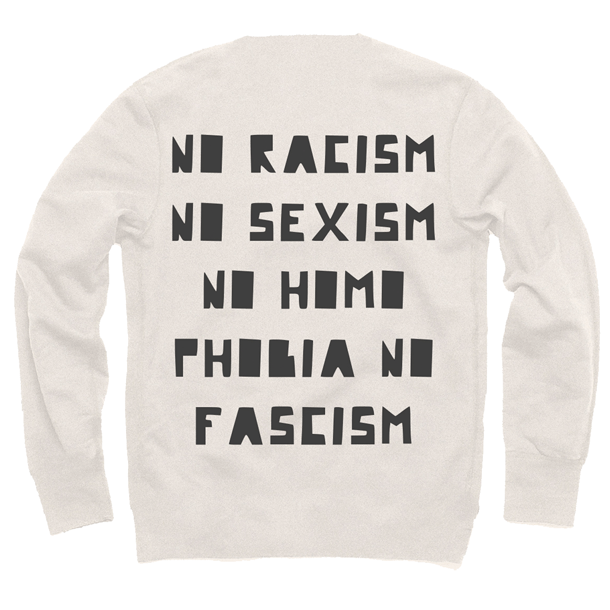 No Racism L/S Shirt